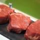 boneless raw sirloin filets
