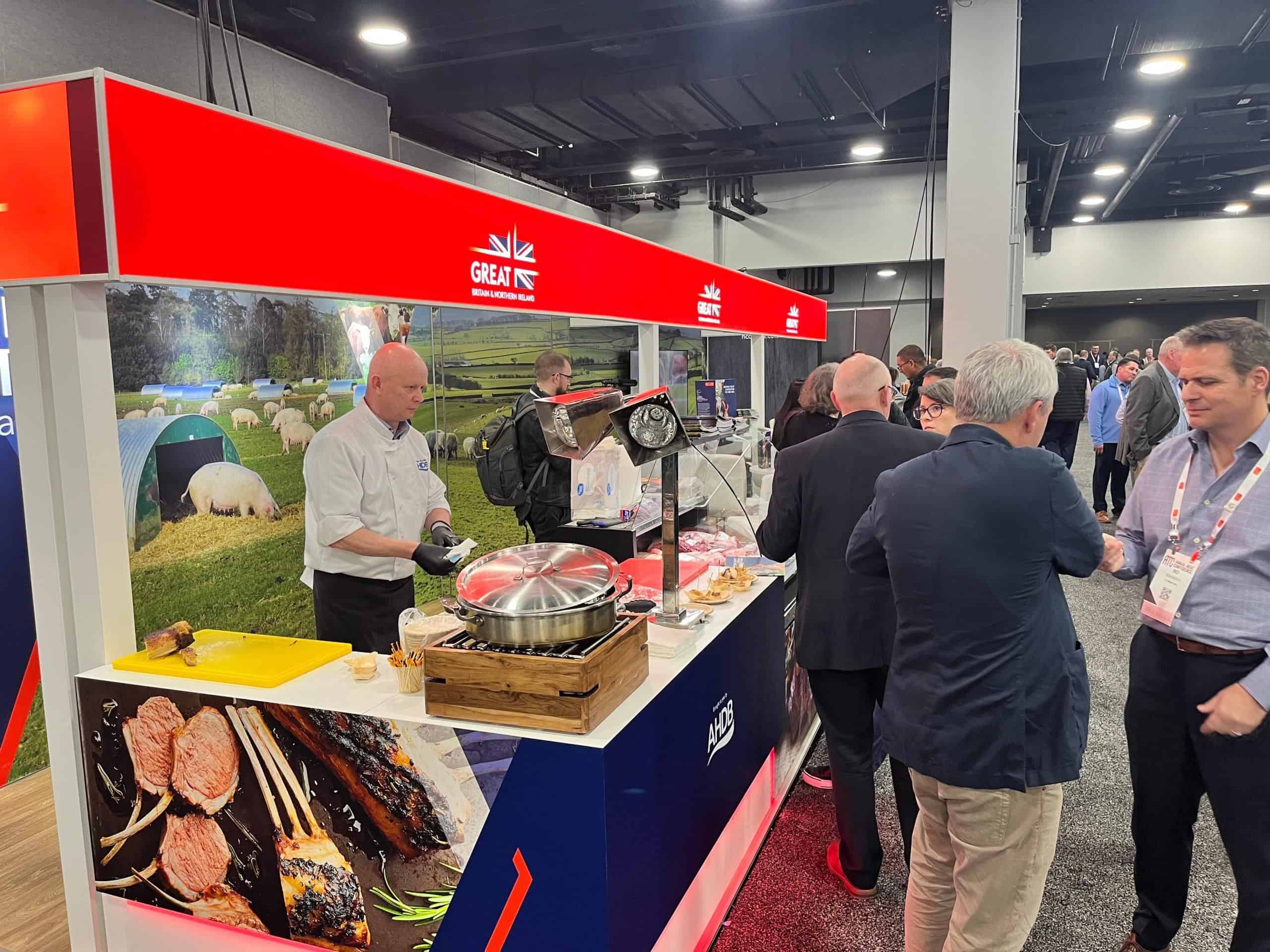 AHDB convention demonstration stand