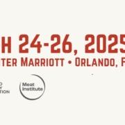 Annual Meat Conference Flyer with dates