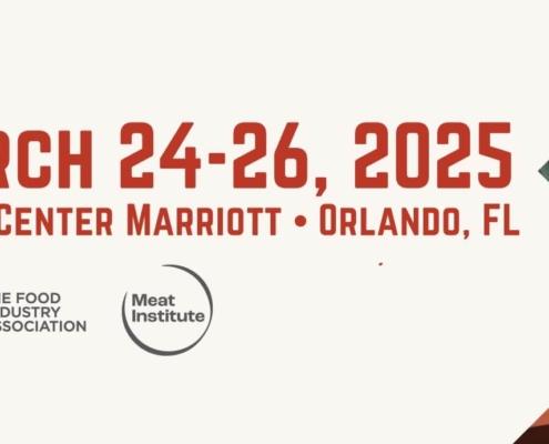 Annual Meat Conference Flyer with dates